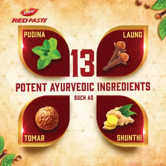 డాబర్ ఎరుపు టూత్‌పేస్ట్ 100g యొక్క చిత్రం