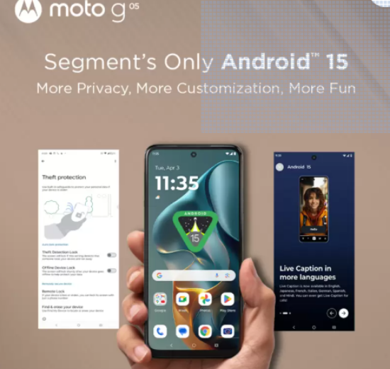 మోటోరోలా g05 (ఫారెస్ట్ గ్రీన్, 64 GB) (4 GB RAM) యొక్క చిత్రం