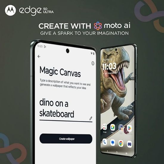 మోటరోలా ఎడ్జ్ 50 అల్ట్రా 5G (ఫారెస్ట్ గ్రే, 512 GB) (12 GB RAM) యొక్క చిత్రం