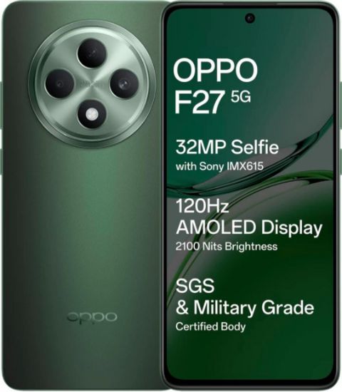OPPO F27 5G (ఎమరాల్డ్ గ్రీన్, 256 GB) (8 GB RAM) యొక్క చిత్రం