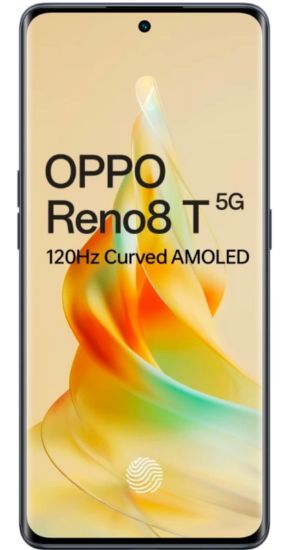 ఒప్పో రెనో 8 టి 5 జి (మిడ్‌నైట్ బ్లాక్, 128 జిబి) (8 జిబి ర్యామ్) యొక్క చిత్రం