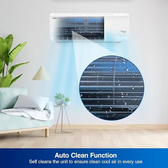 వోల్టాస్ 1.5 టన్ 3 స్టార్, ఇన్వర్టర్ స్ప్లిట్ AC (కాపర్, 4-ఇన్-1 అడ్జస్టబుల్ మోడ్, యాంటీ-డస్ట్ ఫిల్టర్, 183V వెక్ట్రా CAW, వైట్) యొక్క చిత్రం