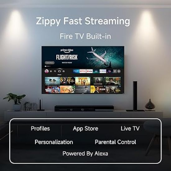 Redmi 108 cm (43 అంగుళాలు) F సిరీస్ అల్ట్రా HD 4K LED స్మార్ట్ ఫైర్ టీవీ L43MA-FVIN యొక్క చిత్రం