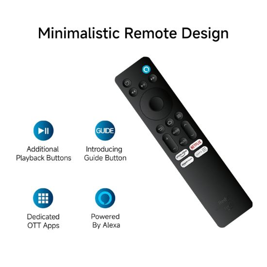 Redmi 108 cm (43 అంగుళాలు) F సిరీస్ అల్ట్రా HD 4K LED స్మార్ట్ ఫైర్ టీవీ L43MA-FVIN యొక్క చిత్రం