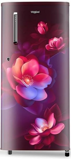 Whirlpool184 L 2 స్టార్ డైరెక్ట్-కూల్ సింగిల్ డోర్ రిఫ్రిజిరేటర్ (205 WDE PRM 2S వైన్ బ్లూమ్-జెడ్) యొక్క చిత్రం