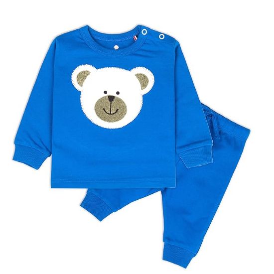 Real Basics unisex child fleece Track Suit యొక్క చిత్రం