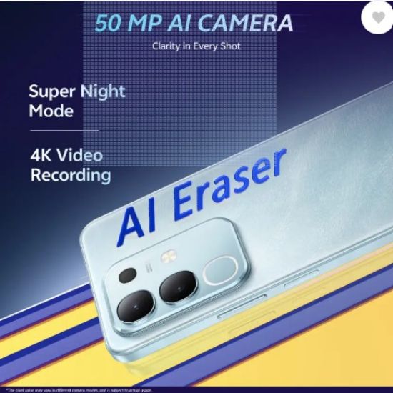 వివో T4x 5G (మెరైన్ బ్లూ, 128 GB) (6 GB RAM) యొక్క చిత్రం