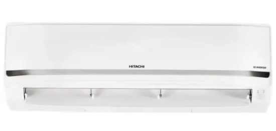 హిటాచీ 2024 మోడల్ 1.5 టన్ 5 స్టార్ స్ప్లిట్ ఇన్వర్టర్ AC - తెలుపు (RAS.V518PCCISH1/RAC.518WCCIE/RAK.V518PCCISH1, కాపర్ కండెన్సర్ యొక్క చిత్రం