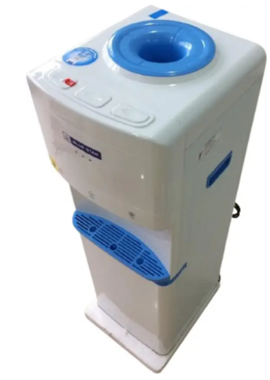 బ్లూ స్టార్ BWD3FMGECO బాటిల్ వాటర్ డిస్పెన్సర్ విత్ కోల్డ్, హాట్ & నార్మల్ వాటర్ బాటిల్ వాటర్ డిస్పెన్సర్ యొక్క చిత్రం