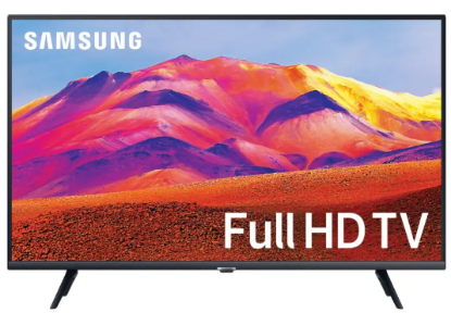 SAMSUNG 108 cm (43 అంగుళాలు) 300+ ఉచిత ఛానెల్‌లతో కూడిన పూర్తి HD LED స్మార్ట్ టైజెన్ టీవీ | HDR | PurColor | Dolby Digital Plus | Hyper Real Picture Engine | Triple Protection | SmartThings యాప్ సపోర్ట్ | TV Key | Connect Share (HDD) | ConnectShare (USB 2.0) (UA43T5410AKXXL) (UA43T5410AKXXL) యొక్క చిత్రం