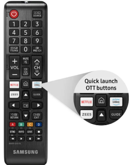 SAMSUNG 108 cm (43 అంగుళాలు) 300+ ఉచిత ఛానెల్‌లతో కూడిన పూర్తి HD LED స్మార్ట్ టైజెన్ టీవీ | HDR | PurColor | Dolby Digital Plus | Hyper Real Picture Engine | Triple Protection | SmartThings యాప్ సపోర్ట్ | TV Key | Connect Share (HDD) | ConnectShare (USB 2.0) (UA43T5410AKXXL) (UA43T5410AKXXL) యొక్క చిత్రం