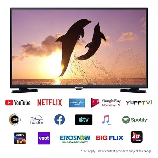 Samsung 80 cm (32 అంగుళాలు) HD రెడీ స్మార్ట్ LED TV UA32T4380AKXXL (గ్లోసీ బ్లాక్) యొక్క చిత్రం