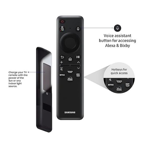 Samsung 138 cm (55 అంగుళాలు) 4K అల్ట్రా HD స్మార్ట్ LED TV UA55DU7700KLXL (నలుపు యొక్క చిత్రం