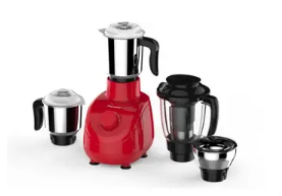 బటర్‌ఫ్లై జుబిలెంట్ 750 W జ్యూసర్ మిక్సర్ గ్రైండర్ (CMR హోమ్ అప్లయన్స్ జుబిలెంట్ | 4 జాడి | ఎరుపు) యొక్క చిత్రం