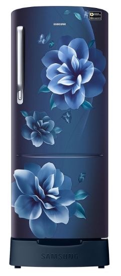 Samsung 223L 3 స్టార్ ఇన్వర్టర్ డైరెక్ట్-కూల్ సింగిల్ డోర్ రిఫ్రిజిరేటర్ ఉపకరణం (RR24C2823CU/NL, కామెల్లియా బ్లూ) బేస్ స్టాండ్ డ్రాయర్ యొక్క చిత్రం