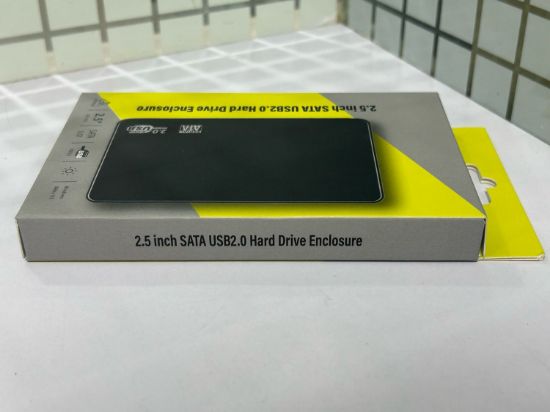 2.5 అంగుళాల USB 2.0 కేసింగ్ హార్డ్ డ్రైవ్ ఎక్స్‌టర్నల్ కేస్ యొక్క చిత్రం