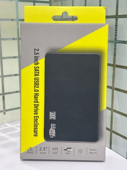2.5 అంగుళాల USB 2.0 కేసింగ్ హార్డ్ డ్రైవ్ ఎక్స్‌టర్నల్ కేస్ యొక్క చిత్రం