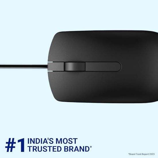 డెల్ MS116 వైర్డ్ ఆప్టికల్ మౌస్, 1000DPI, LED ట్రాకింగ్, స్క్రోలింగ్ వీల్, ప్లగ్ అండ్ ప్లే యొక్క చిత్రం