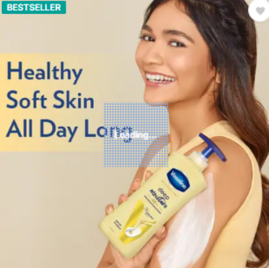 వాసెలిన్ ఇంటెన్సివ్ కేర్ డీప్ నూరిషింగ్ బాడీ లోషన్ మాయిశ్చర్ ఫర్ డ్రై స్కిన్స్ (600 మి.లీ) యొక్క చిత్రం