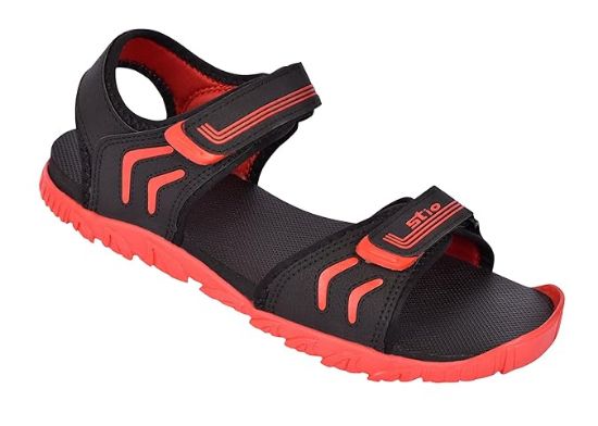 పురుషుల కోసం స్టియో GS-1023 స్పోర్ట్స్ శాండల్ | పరుగు, జిమ్, నడక కోసం | అవుట్‌డోర్ కోసం క్యాజువల్ శాండల్ | యాంటీ-స్కిడ్ | సర్దుబాటు చేయగల డబుల్ వెల్క్రో స్ట్రాప్ | తేలికైన & సౌకర్యవంతమైన | పురుషులు & అబ్బాయిల కోసం యొక్క చిత్రం