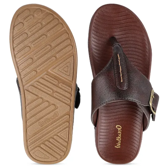 వాల్కరూ పురుషుల  రోజువారీ  ధరించేవి  కంఫర్ట్  చెప్పులు  -  WE1024  నలుపు యొక్క చిత్రం