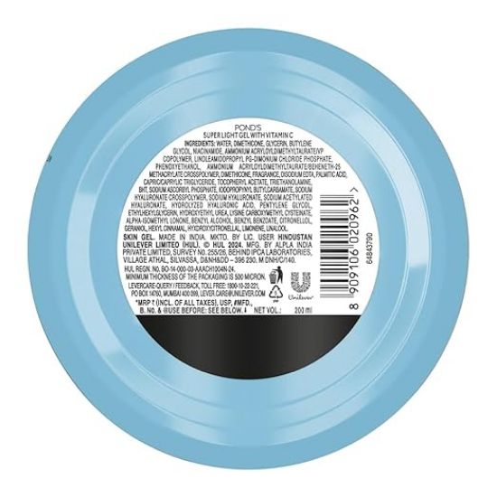 హైలురోనిక్ యాసిడ్ & విటమిన్ సి తో పాండ్స్ హైడ్రా మిరాకిల్ సూపర్ లైట్ జెల్ యొక్క చిత్రం