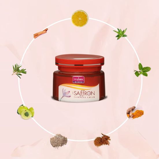 VI - జాన్ సాఫ్రాన్ అడ్వాన్స్‌డ్ ఫెయిర్‌నెస్ క్రీమ్ (50గ్రా) యొక్క చిత్రం