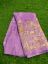 Chinon Border works-- Lavender, A soft pastel purple cloth (Per meter) used for long frocks and lehanga sets for Girls యొక్క చిత్రం