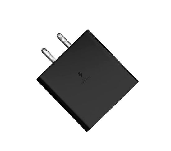 35W పవర్ డ్యూయో ఛార్జర్ అడాప్టర్, టైప్ C మరియు టైప్ A సూపర్ ఫాస్ట్ చాగ్రినింగ్ Samsung S23/S23 ప్లస్, S23 అల్ట్రా, S22/S22 ప్లస్, S21 Fe 5G, Z ఫోల్డ్5,4, Z ఫ్లిప్5,4,3, బ్లాక్ - 35 వాట్స్ తో అనుకూలమైనది యొక్క చిత్రం