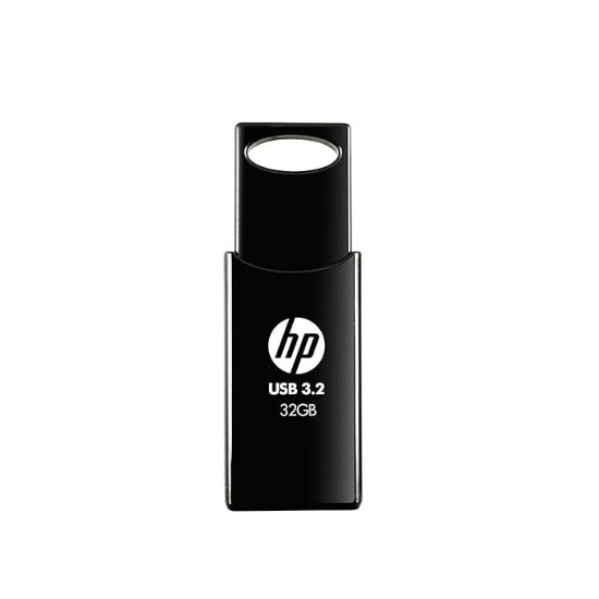 HP 712w 32GB USB 3.2 ఫ్లాష్ డ్రైవ్- నలుపు యొక్క చిత్రం