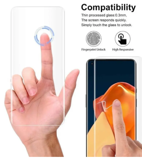 రెడ్‌మి నోట్ 14 ప్రో, రెడ్‌మి నోట్ 14 ప్రో ప్లస్ కోసం MEIBO ఎడ్జ్ టు ఎడ్జ్ స్క్రీన్ గార్డ్, సులభమైన ఇన్‌స్టాలేషన్ కిట్‌తో 3D కర్వ్డ్ హై క్వాలిటీ UV లిక్విడ్ గ్లూ గ్లాస్ యొక్క చిత్రం