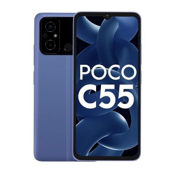 POCO C55 (కూల్ బ్లూ, 64 GB) (4 GB RAM) యొక్క చిత్రం