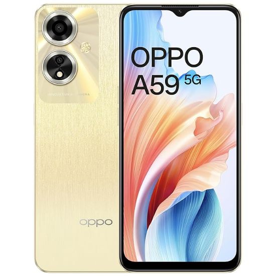 OPPO A59 5G (సిల్క్ గోల్డ్, 128 GB) (4 GB RAM) యొక్క చిత్రం