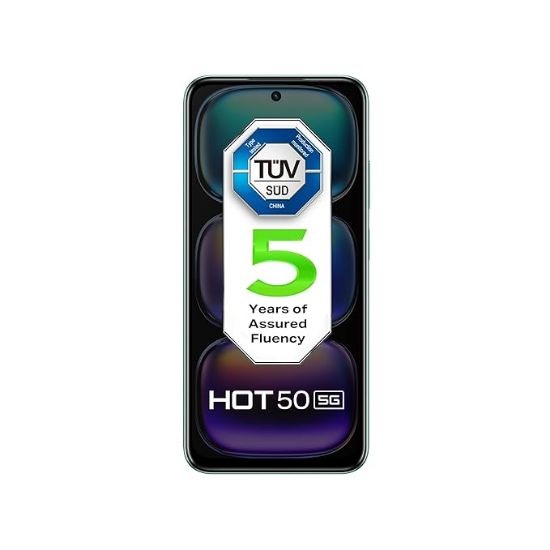ఇన్ఫినిక్స్ హాట్ 50 5G, సేజ్ గ్రీన్ (8GB, 128GB) యొక్క చిత్రం
