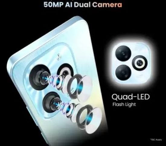 ఇన్ఫినిక్స్ స్మార్ట్ 8 (రెయిన్‌బో బ్లూ, 64GB) (4 GB RAM) యొక్క చిత్రం