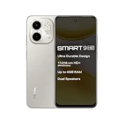 ఇన్ఫినిక్స్ స్మార్ట్ 9 HD (నియో టైటానియం, 3GB RAM, 64GB స్టోరేజ్) | 250K+ డ్రాప్ టెట్స్ | 90Hz పంచ్ హోల్ డిస్ప్లే | 5000mAh బ్యాటరీ బ్రాండ్: ఇన్ఫినిక్స్ యొక్క చిత్రం