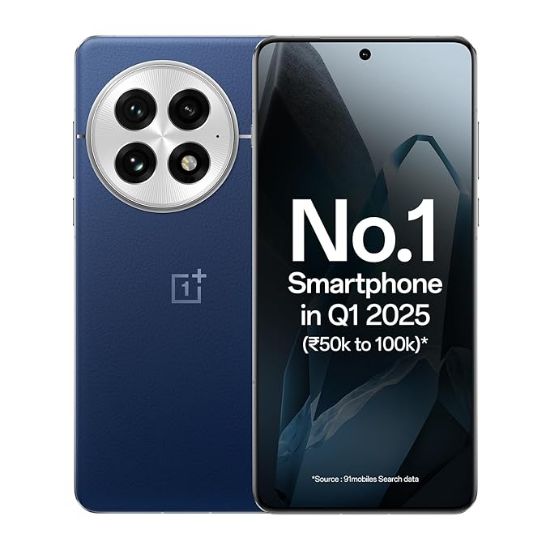 OnePlus 13 | OnePlus AIతో మరింత స్మార్ట్ | లైఫ్‌టైమ్ డిస్‌ప్లే వారంటీ (12GB RAM, 256GB స్టోరేజ్ మిడ్‌నైట్ ఓషన్) యొక్క చిత్రం