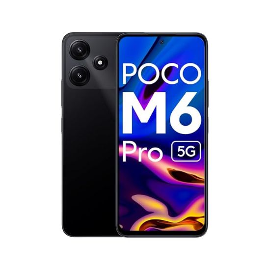 POCO M6 Pro 5G (పవర్ బ్లాక్, 4GB RAM, 64GB స్టోరేజ్) యొక్క చిత్రం