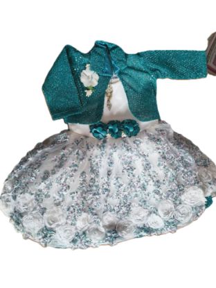 1 సంవత్సరం ఆడ శిశువుకు ఫ్రాక్ యొక్క చిత్రం