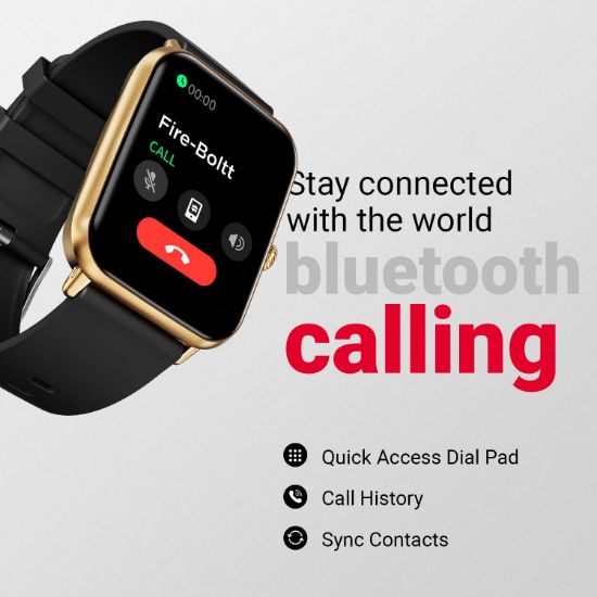 ఫైర్-బోల్ట్ నింజా కాల్ ప్రో ప్లస్ స్మార్ట్ వాచ్ 1.83 అంగుళాల బ్లూటూత్ కాలింగ్, AI వాయిస్ అసిస్టెన్స్, 100 స్పోర్ట్స్ మోడ్‌లు IP67 రేటింగ్, 240 * 280 పిక్సెల్ హై రిజల్యూషన్ (గోల్డ్ బ్లాక్) యొక్క చిత్రం