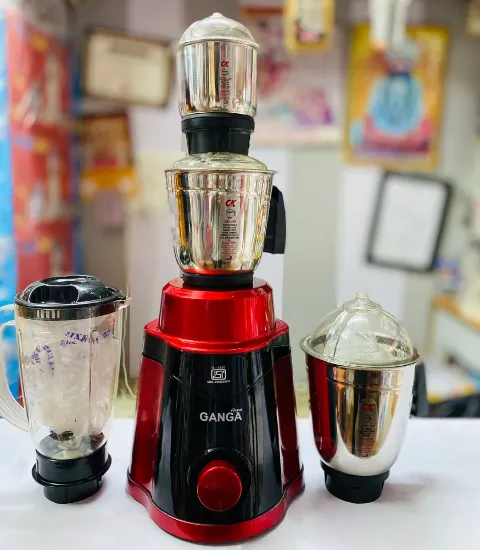 గోపాల్ గంగా మిక్సర్ గ్రైండర్ 1 hp 4 జార్, వెట్ & డ్రై గ్రైండింగ్ కోసం, 550W యొక్క చిత్రం