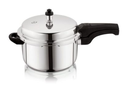 సిల్వర్ అల్యూమినియం సూర్య గంగా ప్రెజర్ కుక్కర్, ఇంటి కోసం, పరిమాణం: 3 లీటర్లు యొక్క చిత్రం