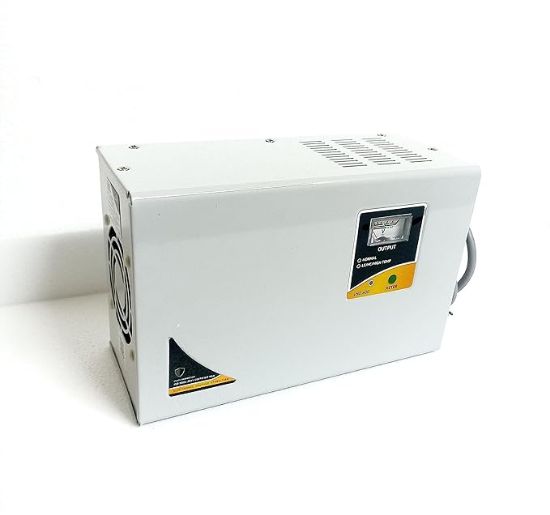V-Guard VND 400 వోల్టేజ్ స్టెబిలైజర్ – 1.5 టన్ ఎయిర్ కండీషనర్ కోసం (150 VAC - 285 VAC), వైట్ రంగు యొక్క చిత్రం