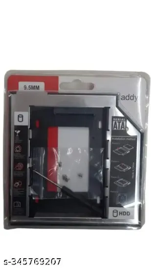 ల్యాప్‌టాప్ నోట్‌బుక్ కోసం HDD హార్డ్‌డిస్క్ క్యాడీ 9.5mm SSD సాటా యొక్క చిత్రం