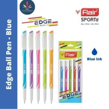 ఫ్లెయిర్ ఎడ్జ్ బాల్ పాయింట్ పెన్నుల ప్యాక్ - 1 ప్యాక్ (5 ముక్కలు) యొక్క చిత్రం