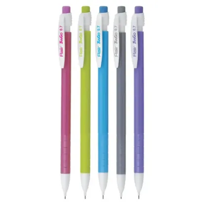 ఫ్లెయిర్ టాంగో 0.7mm మెకానికల్ పెన్సిల్స్ విత్ ఎక్స్‌ట్రా స్ట్రాంగ్ లీడ్స్-1 ప్యాక్ (5 ముక్కలు) యొక్క చిత్రం