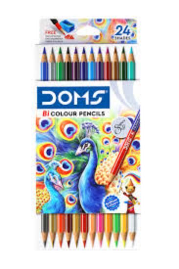 DOMS ద్వి-రంగు పెన్సిల్స్ సెట్ యొక్క చిత్రం