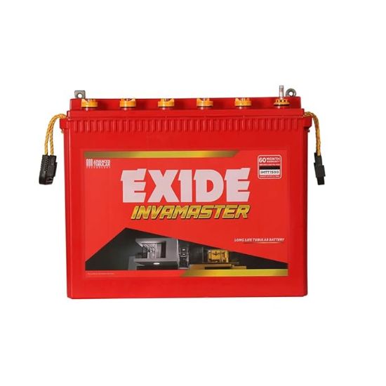 EXIDE INVAMASTER IMTT1500, 12V 150Ah టాల్ ట్యూబులర్ ఇన్వర్టర్ బ్యాటరీ ఇల్లు మరియు ఆఫీసు కోసం వారంటీతో - 60 నెలలు (36 FOC+24Pro Rata) B యొక్క చిత్రం