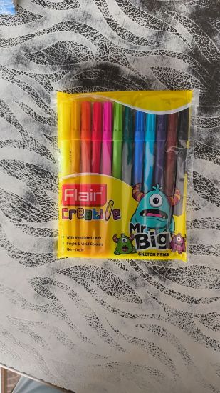 ఫ్లెయిర్ క్రియేటివ్ మిస్టర్ బిగ్ స్కెచ్ పెన్నులు యొక్క చిత్రం