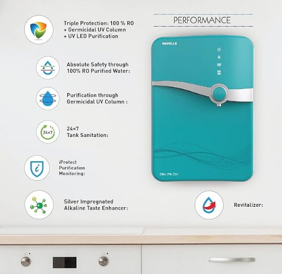 హవెల్స్ డిలైట్ ఆల్కలైన్ ప్లస్ వాటర్ ప్యూరిఫయర్ యొక్క చిత్రం